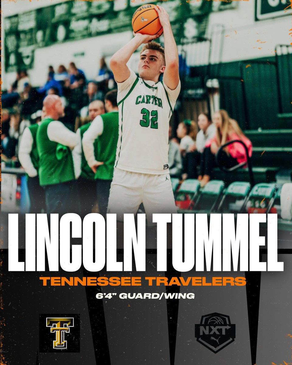 tntravelers2027's tweet photo. @LincolnTummel is NXT. Welcome to the @NxtProHoops circuit. Linc can score the basketball. Tough shot taker and maker. #letthedogseat @tntravelers2027 @tntravelers5sp @tnbasketballacademy @NxtProHoops @pro16league @pumahoops https://t.co/jtctS9a3cZ