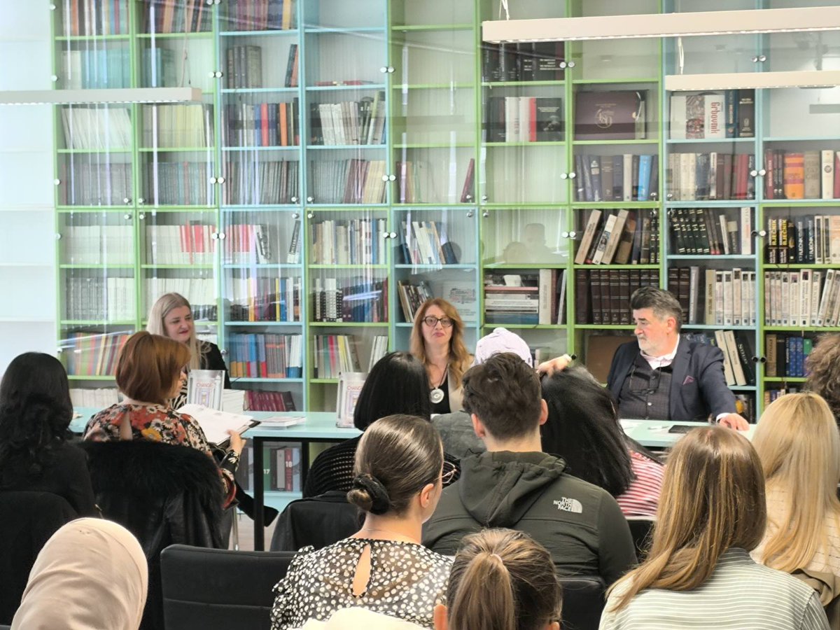TPO Foundation (@tpofoundation) on Twitter photo Na Fakultet političkih nauka u Sarajevu 27. marta 2025. održana je promocija follow-up istraživanja o rodnoj ravnopravnosti u visokom obrazovanju na Balkanu. Istraživanje je provedeno u okviru projekta #UNIGEM kojeg je realizirala <a href="/TPOFoundation/">TPO Foundation</a>. Na Fakultet političkih nauka u Sarajevu 27. marta 2025. održana je promocija follow-up istraživanja o rodnoj ravnopravnosti u visokom obrazovanju na Balkanu. Istraživanje je provedeno u okviru projekta #UNIGEM kojeg je realizirala <a href="/TPOFoundation/">TPO Foundation</a>.