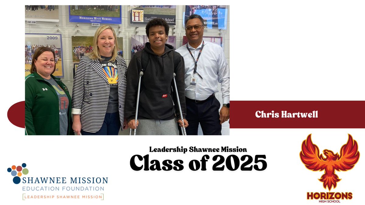 A big warm welcome to #LeadershipShawneeMission for Chris from <a href="/HorizonsHS/">SM Horizons High School</a>!