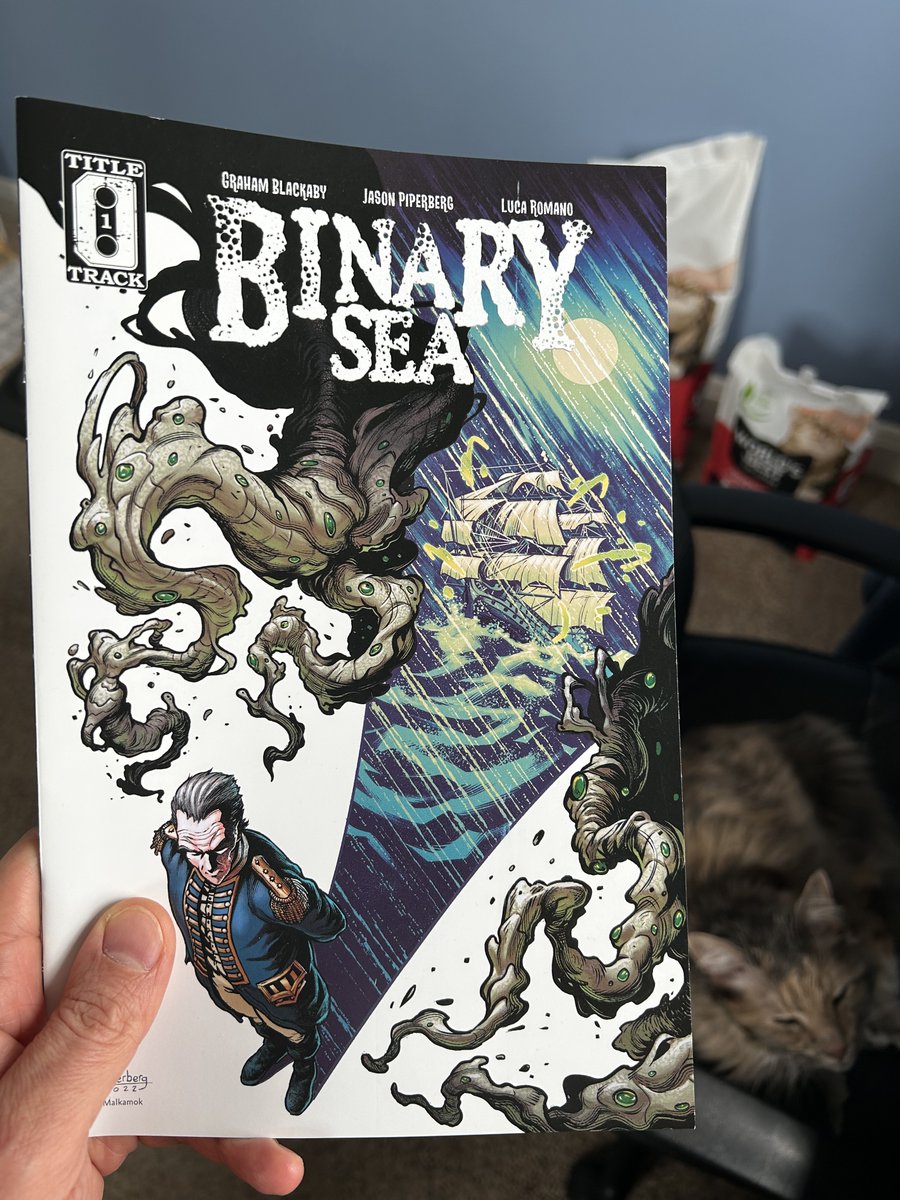 Michael Barron (@barron_writer) on Twitter photo Just finished BINARY SEA by <a href="/midnightcap/">Captain Midnight</a>. It's a fantastic first issue and I can't wait to read more. Terrific cliffhanger. Definitely check out.
#indiecomics #comics #WritingCommmunity
goodreads.com/book/show/2133… Just finished BINARY SEA by <a href="/midnightcap/">Captain Midnight</a>. It's a fantastic first issue and I can't wait to read more. Terrific cliffhanger. Definitely check out.
#indiecomics #comics #WritingCommmunity
goodreads.com/book/show/2133…
