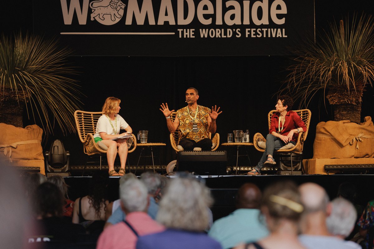 Kumi Naidoo (@kuminaidoo) on Twitter photo Some snaps from my time in Adelaide, Australia a few weeks ago. Grateful to have had impactful discussions with Professor <a href="/NaomiOreskes/">NaomiOreskes</a> at <a href="/WOMADelaide/">WOMADelaide</a>'s The Planet Talks and the <a href="/UniversitySA/">UniSA</a>'s The Bob Hawke Prime Ministerial Centre, in conversation with Hon. <a href="/Mike_Rann/">Mike Rann</a> AC Some snaps from my time in Adelaide, Australia a few weeks ago. Grateful to have had impactful discussions with Professor <a href="/NaomiOreskes/">NaomiOreskes</a> at <a href="/WOMADelaide/">WOMADelaide</a>'s The Planet Talks and the <a href="/UniversitySA/">UniSA</a>'s The Bob Hawke Prime Ministerial Centre, in conversation with Hon. <a href="/Mike_Rann/">Mike Rann</a> AC