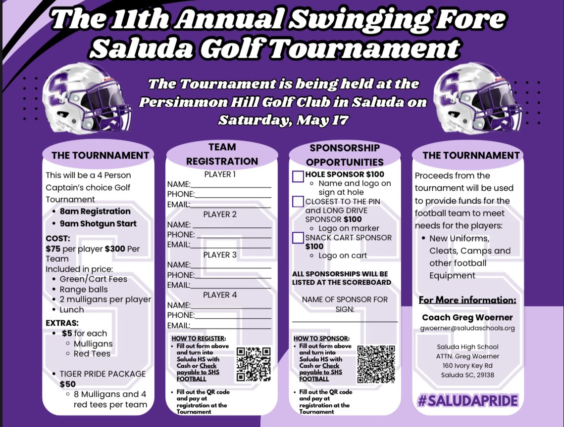 Help Support Tiger Football ⬇️