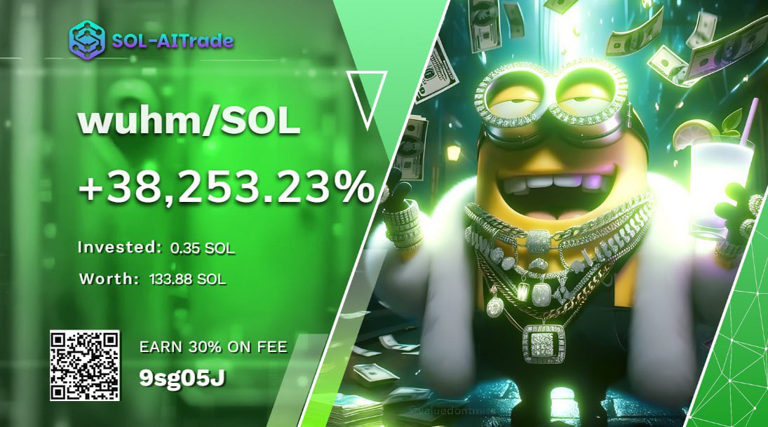 🏖Contact us to receive the earliest call
 🔗 t.me/IRONMAN_Call
CA
5FYkmmLe8WgY86G3zLjBpoZHFFRbDY6tGPvyQMuzpump
UPDATE :    SOL    /   $wuhm

Caller :       3,7k   -   ATH    1,7m
                              
Done  :     432✖️   

#Solana #memecoin #murong #GIZA 
#wuhm