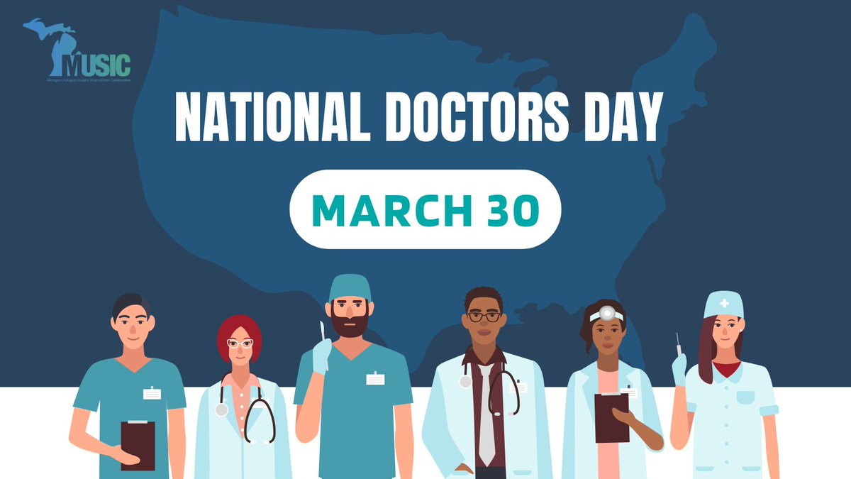 MUSIC Urology (@musicurology) on Twitter photo 🥼On this #NationalDoctorsDay, we extend our heartfelt gratitude to physicians for their dedication, compassion, and unwavering commitment to improving patient lives every day.
🙏Thank you, for all you do!🙏
<a href="/BCBSM/">BCBSM</a> <a href="/MichiganCQIs/">Michigan CQIs</a>
<a href="/peepeeDoctor/">Khurshid Ghani</a> <a href="/tudor_borza/">Tudor Borza</a> <a href="/caseydauw/">Casey Dauw</a> 🥼On this #NationalDoctorsDay, we extend our heartfelt gratitude to physicians for their dedication, compassion, and unwavering commitment to improving patient lives every day.
🙏Thank you, for all you do!🙏
<a href="/BCBSM/">BCBSM</a> <a href="/MichiganCQIs/">Michigan CQIs</a>
<a href="/peepeeDoctor/">Khurshid Ghani</a> <a href="/tudor_borza/">Tudor Borza</a> <a href="/caseydauw/">Casey Dauw</a>