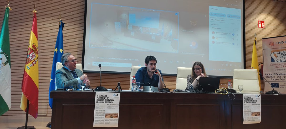 JoseCarmonaGilo's tweet photo. Muchas gracias a la @univcadiz y a @D_intCADIZ por la invitación a su laboratorio sobre el Sáhara Occidental donde @fcarrionmolina y yo hablamos de periodismo y los territorios ocupados por Marruecos

Iniciativas como esta escasean en el mundo académico. Gracias, @Adelvalle_Cadiz https://t.co/lN1OABRfor