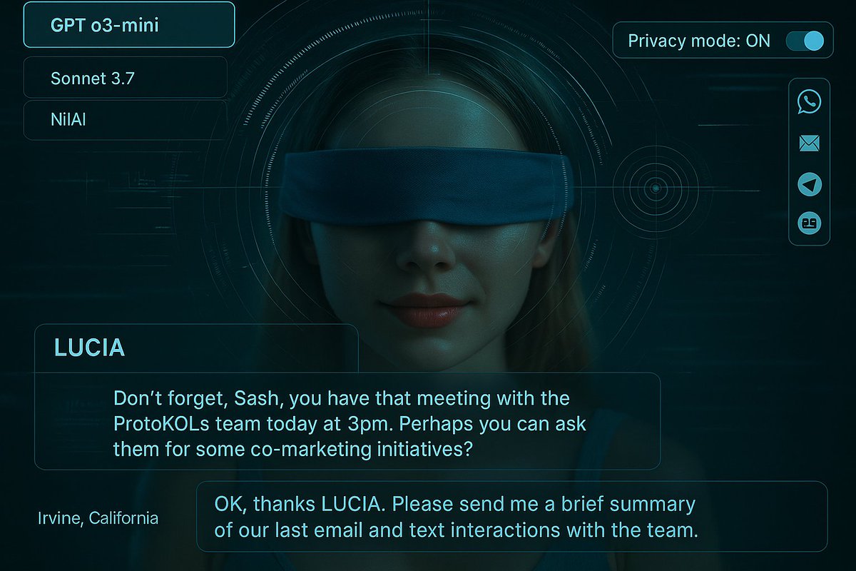 LUCIA AI Foundation tweet media