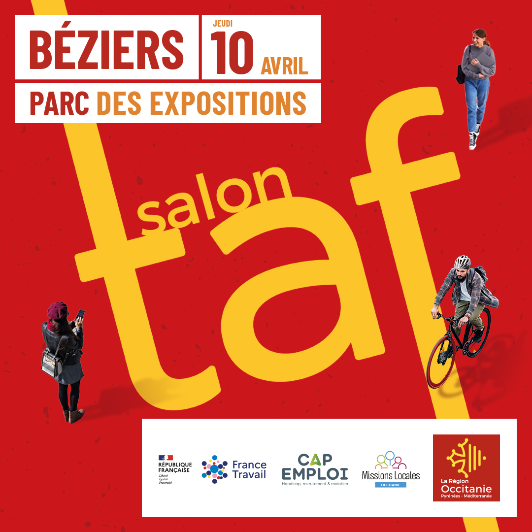 #Hérault Créateur ou repreneur d'entreprise, rencontrez les membres du RésO Cortex, lors du TAF à #Bézier !  🎯Nos experts répondront à vos questions sur l'espace création d'entreprise du salon. 
📍RDV demain au Parc des expositions !