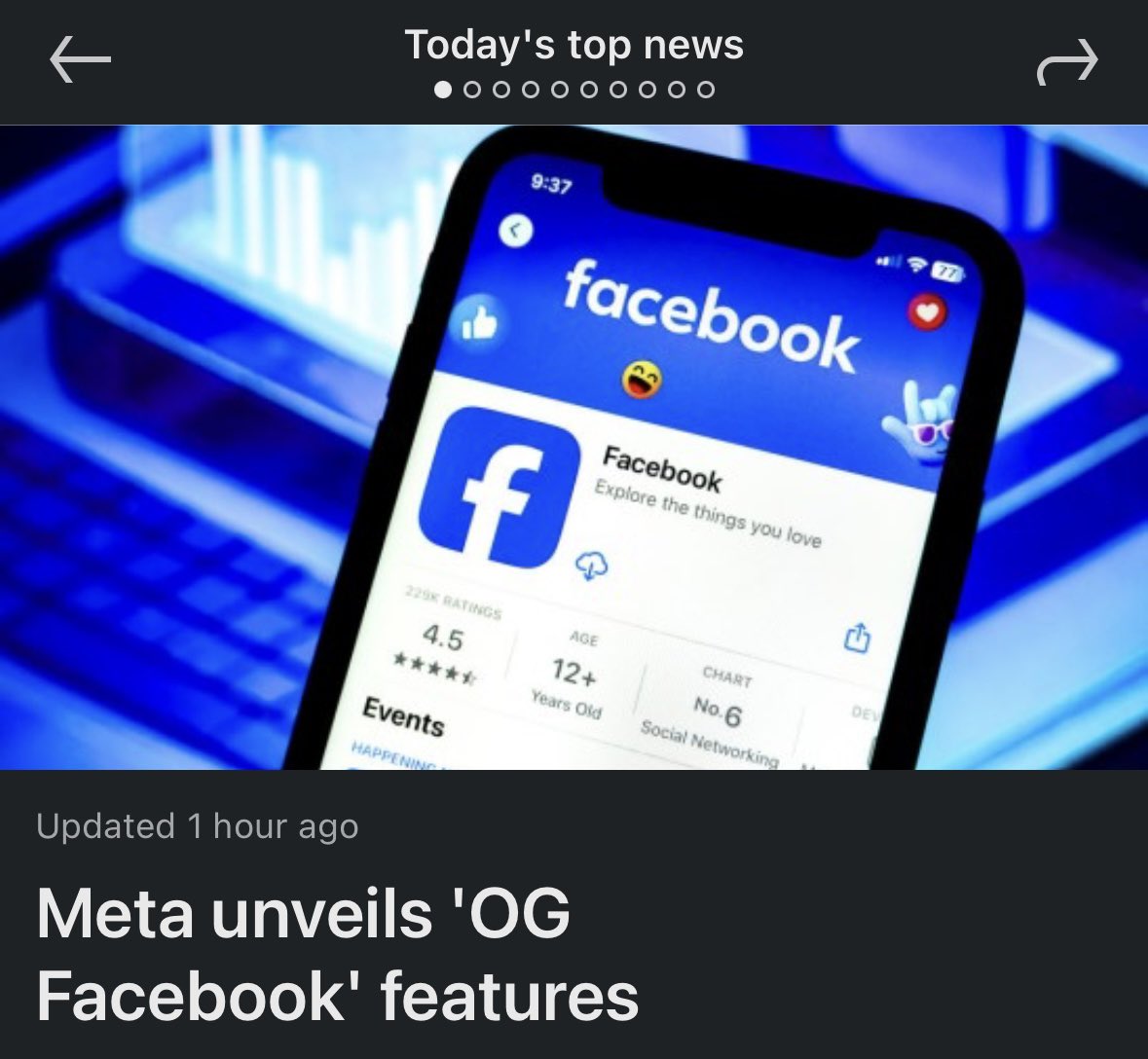 Mark Zuckerberg announced that the first move toward an OG Facebook experience will be kicking your mom off of the platform.