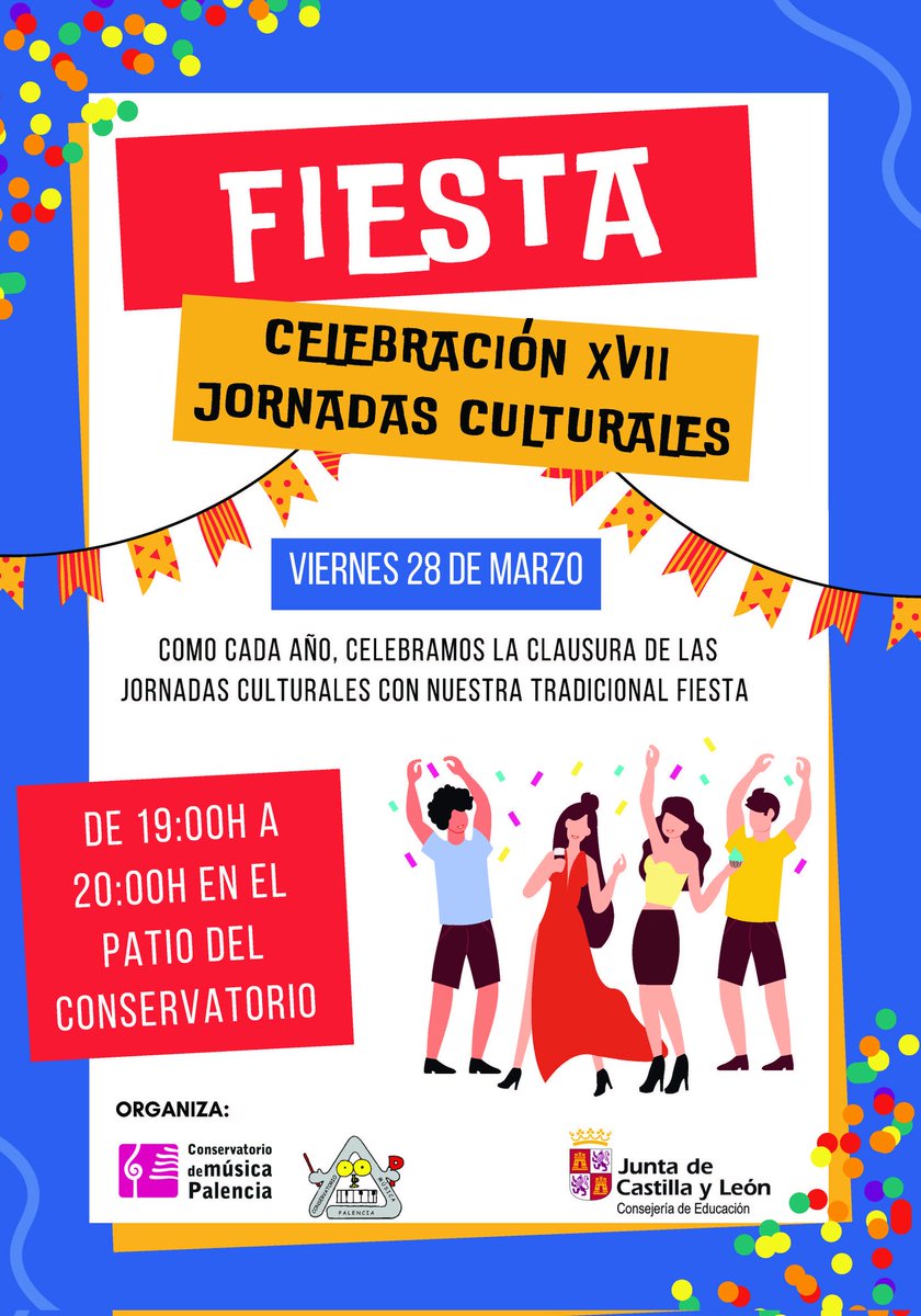 Hoy a partir de las 19:00 os esperamos en el <a href="/Conserpal/">ConservatorioPalencia</a>