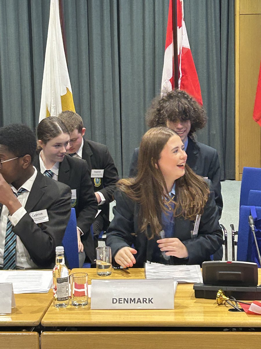 Denmark in Ireland (@dkinireland) on Twitter photo Today the ambassador <a href="/DKambIRL/">Lars Thuesen</a> alongside the other EU Ambassadors attended the annual #ModelCouncilEU 🇪🇺debate in <a href="/dublincastleOPW/">Dublin Castle</a>. Teams from 27 Irish schools participated representing and debated as an EU Member State on this year’s topic EU Digital Policy and Young People 🇨🇮🇩🇰 Today the ambassador <a href="/DKambIRL/">Lars Thuesen</a> alongside the other EU Ambassadors attended the annual #ModelCouncilEU 🇪🇺debate in <a href="/dublincastleOPW/">Dublin Castle</a>. Teams from 27 Irish schools participated representing and debated as an EU Member State on this year’s topic EU Digital Policy and Young People 🇨🇮🇩🇰