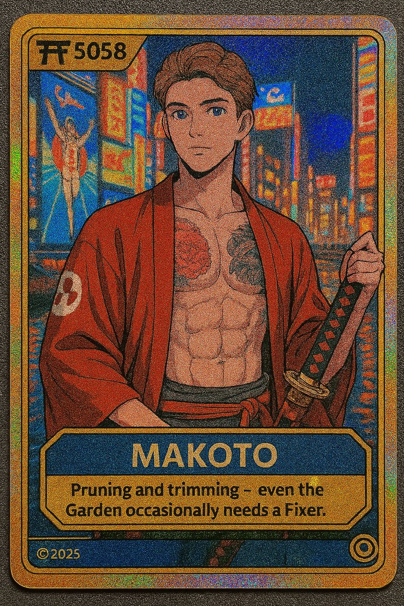 Followed <a href="/alexhughsam/">Alex Hugh Sam</a> instructions on how to use <a href="/heyskylark/">heyskylark</a> examples to make my own Azuki TCG.

Used <a href="/kamogawayuka/">Yuka</a> art as the base of course.

Hey <a href="/AzukiCarden/">The Carden</a> ... LET ME IN