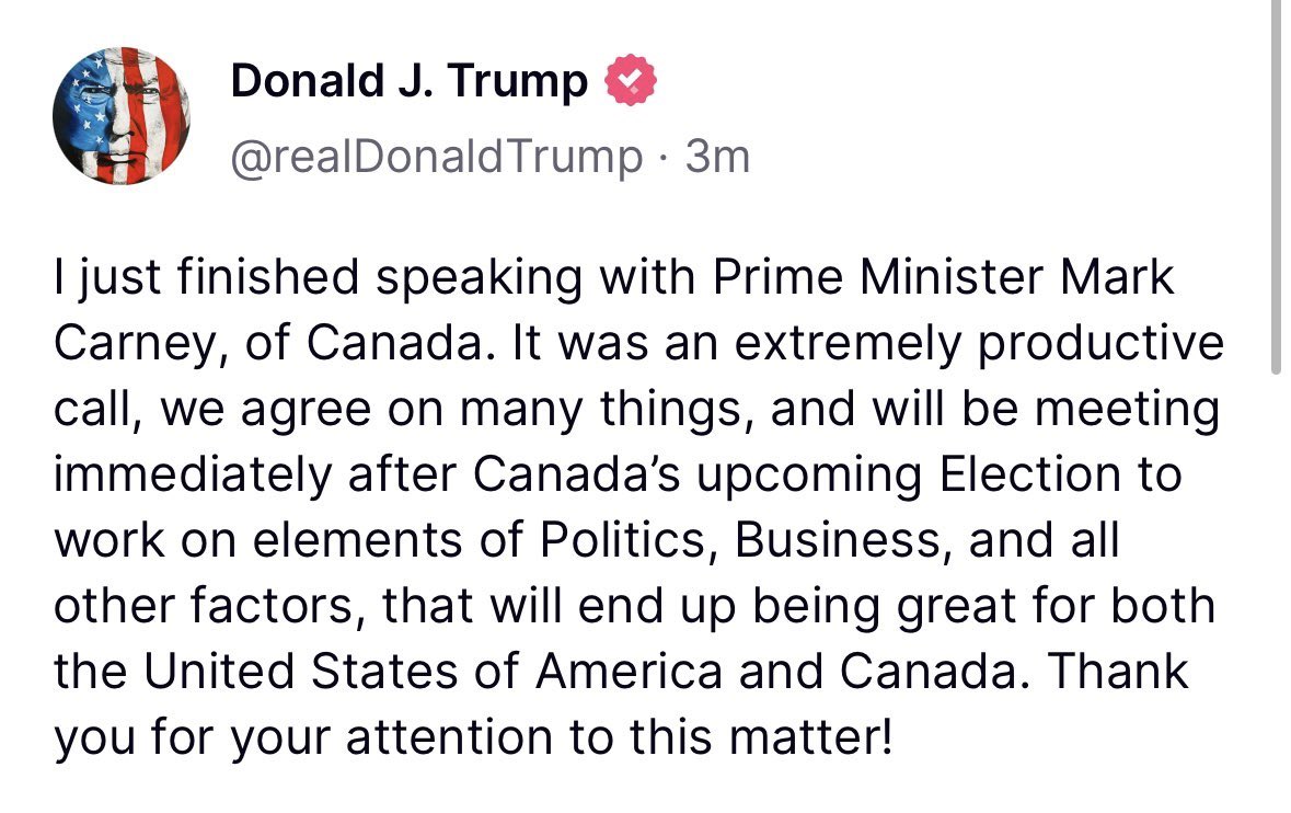 Fun fact: even if the tariff war ends… I’m still not buying American. Not going to America to vacation and spend money. Not forgiving and forgetting. Not for a long time. 🇨🇦🤷🏻‍♂️ #ElbowsUp #ElbowsUpCanada #CanadaStrong #CanadaUSTradeWar