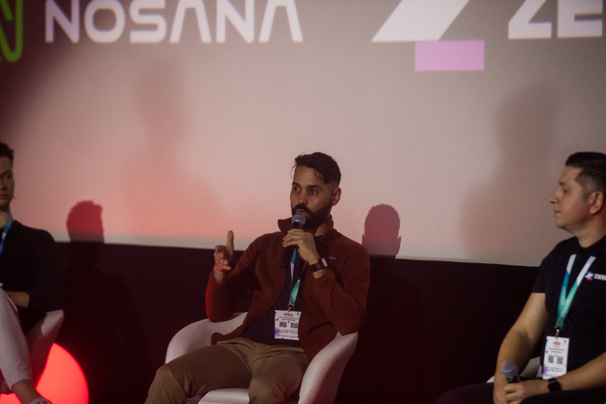 Nosana (@nosana_ai) on Twitter photo The Nosana core team was at <a href="/nextblockexpo/">Next Block Expo</a> in Warsaw last week, where <a href="/djmbritt/">David Britt</a> joined a panel on all things AI and where this tech is taking us next 🎙️
Great discussion alongside <a href="/George_Goldroar/">George Gold</a>, <a href="/martocsan_/">Marto👨🏻💻</a>, <a href="/cloudFX_M/">Silotech.eth</a>, and more!
Thanks to everyone who joined us live! 🙌 The Nosana core team was at <a href="/nextblockexpo/">Next Block Expo</a> in Warsaw last week, where <a href="/djmbritt/">David Britt</a> joined a panel on all things AI and where this tech is taking us next 🎙️
Great discussion alongside <a href="/George_Goldroar/">George Gold</a>, <a href="/martocsan_/">Marto👨🏻💻</a>, <a href="/cloudFX_M/">Silotech.eth</a>, and more!
Thanks to everyone who joined us live! 🙌