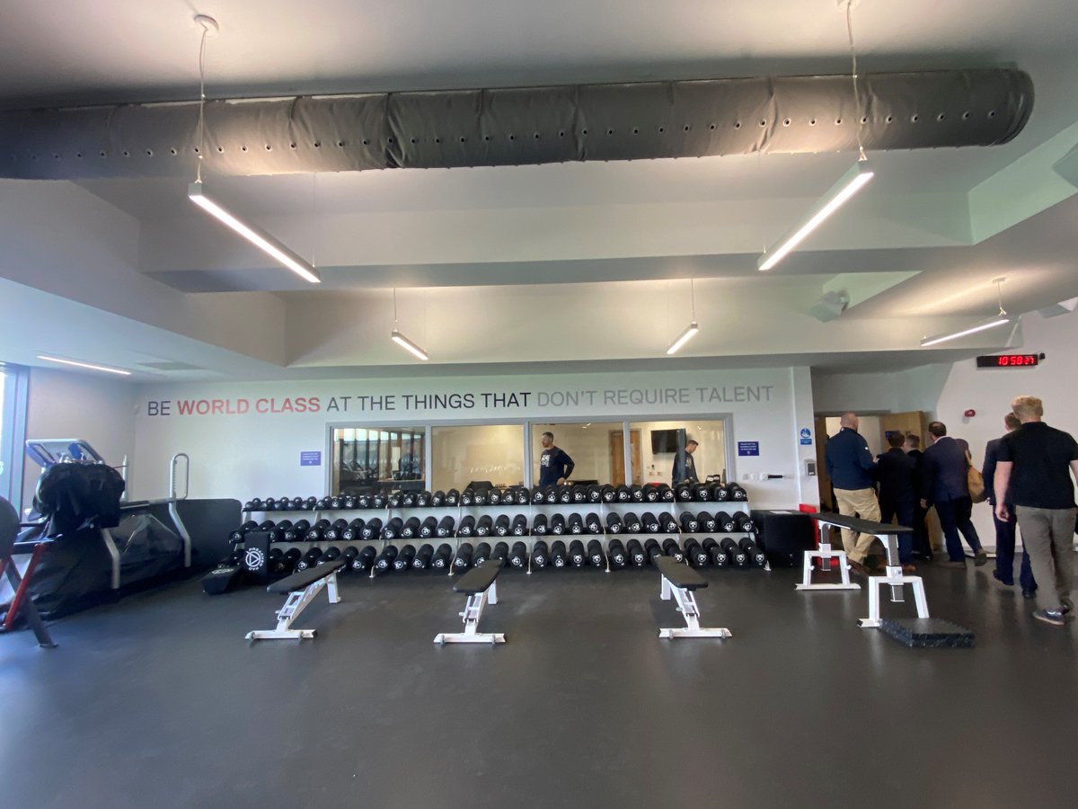 TRS_Roofing's tweet photo. TRS had a great morning at the Bristol Bears High Performance Training Centre for a cyber security seminar with our insurers and Bears sponsor, Gallaghers.
We got a fascinating insight into how the Bears use data to monitor training and performance.
#BristolBears
#GallagherPrem https://t.co/3SkWG2ZsTH