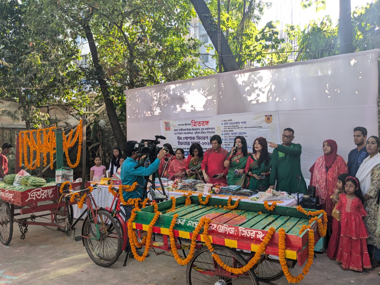 মহান স্বাধীনতা দিবসের ত্রিতরঙ্গের আয়োজন