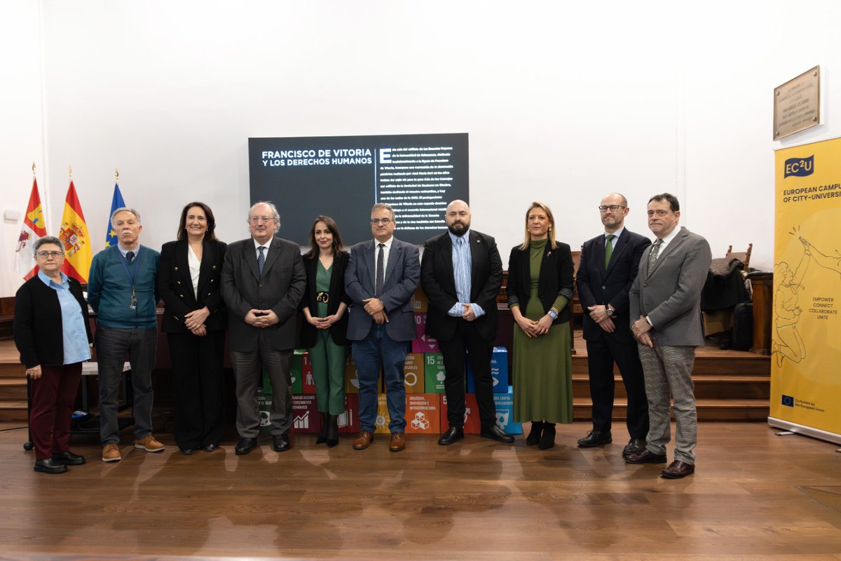 EC2U Alliance of European Universities (@ec2u_alliance) on Twitter photo 🌍🌱 On March 26, 2025, the <a href="/usal/">Universidad de Salamanca</a> hosted its #EC2U Think Tank on "Building resilience to climate change within cities and communities." Experts explored urban governance, citizen engagement and sustainability to shape climate-resilient cities 🗣️ 🌍🌱 On March 26, 2025, the <a href="/usal/">Universidad de Salamanca</a> hosted its #EC2U Think Tank on "Building resilience to climate change within cities and communities." Experts explored urban governance, citizen engagement and sustainability to shape climate-resilient cities 🗣️
