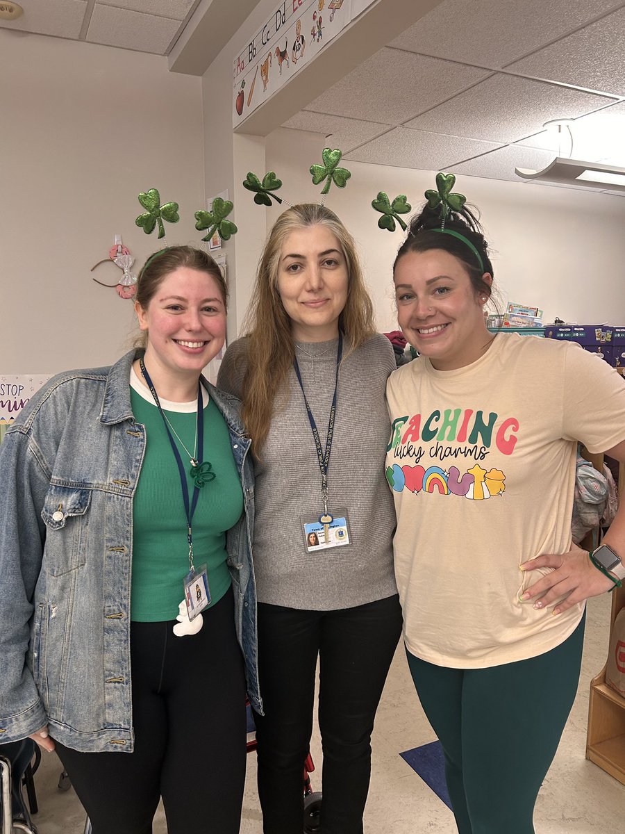 ms_vento12's tweet image. The month of March was full of celebrations and matching tshirts! @mskilty 💚🎉