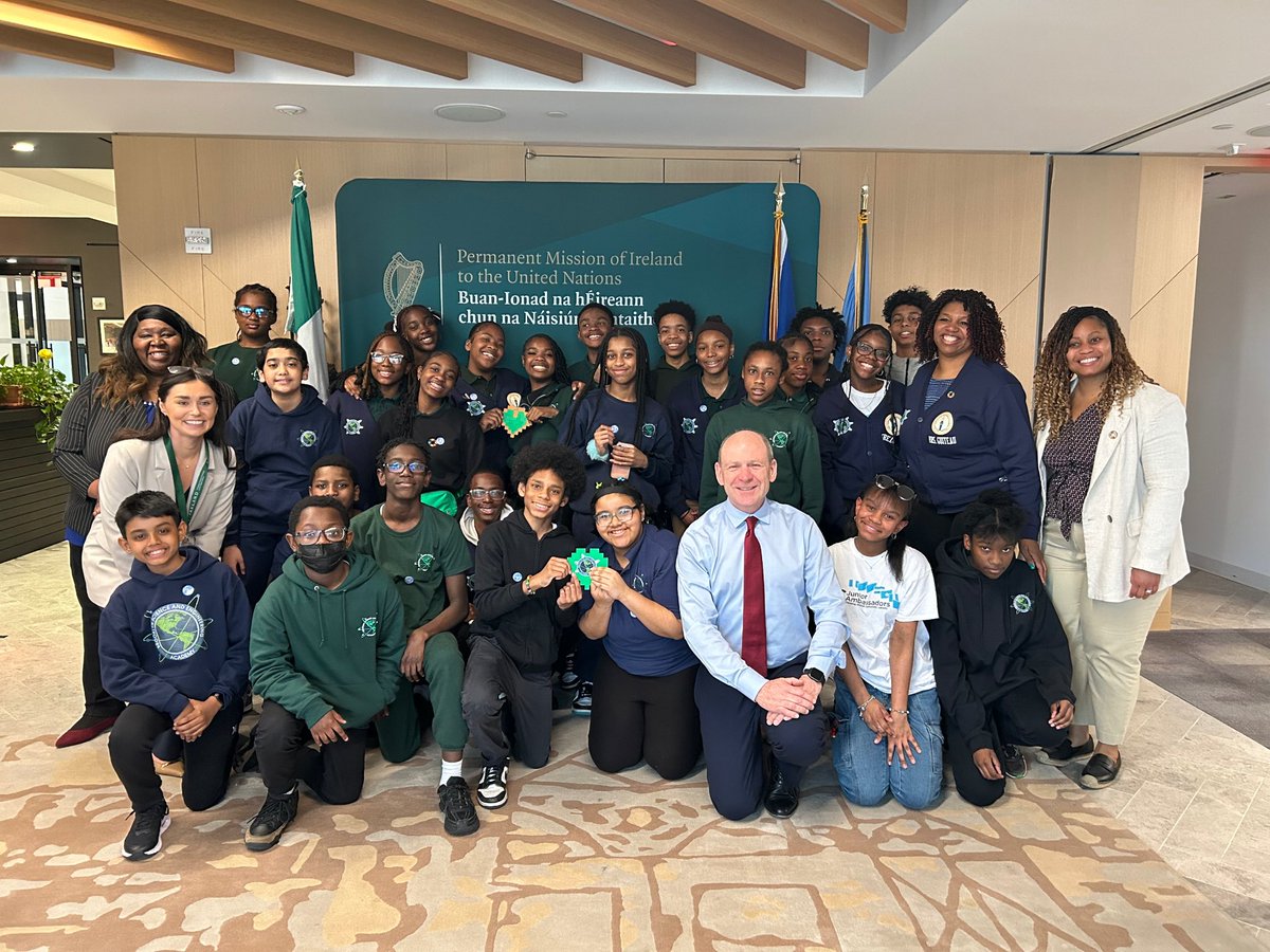 Fergal Mythen - Ambassador of Ireland to the UN tweet media