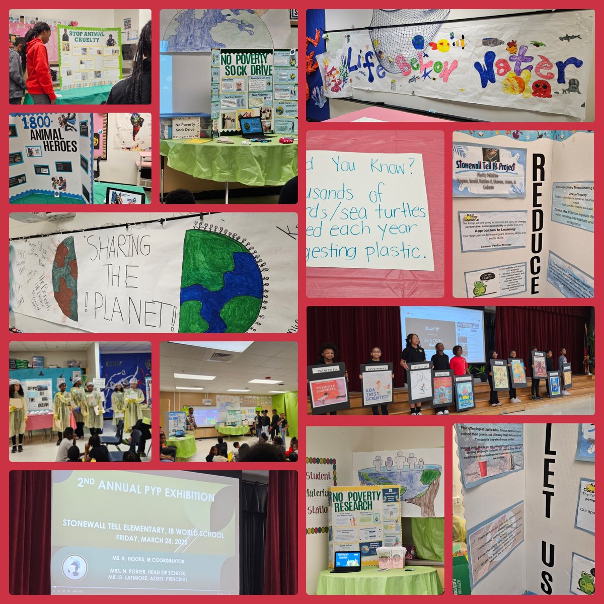 Erica Fox, Ed.D (@ericafox_edd) on Twitter photo 5th grade students at <a href="/StonewallTell/">Stonewall Tell ES</a> presented their <a href="/iborganization/">International Baccalaureate</a> PYP Exhibition projects today, and I was blown away! These inquirers embodied the IB Learner Profiles and demonstrated their international mindedness with their projects about making the 🌎 a better place. 5th grade students at <a href="/StonewallTell/">Stonewall Tell ES</a> presented their <a href="/iborganization/">International Baccalaureate</a> PYP Exhibition projects today, and I was blown away! These inquirers embodied the IB Learner Profiles and demonstrated their international mindedness with their projects about making the 🌎 a better place.