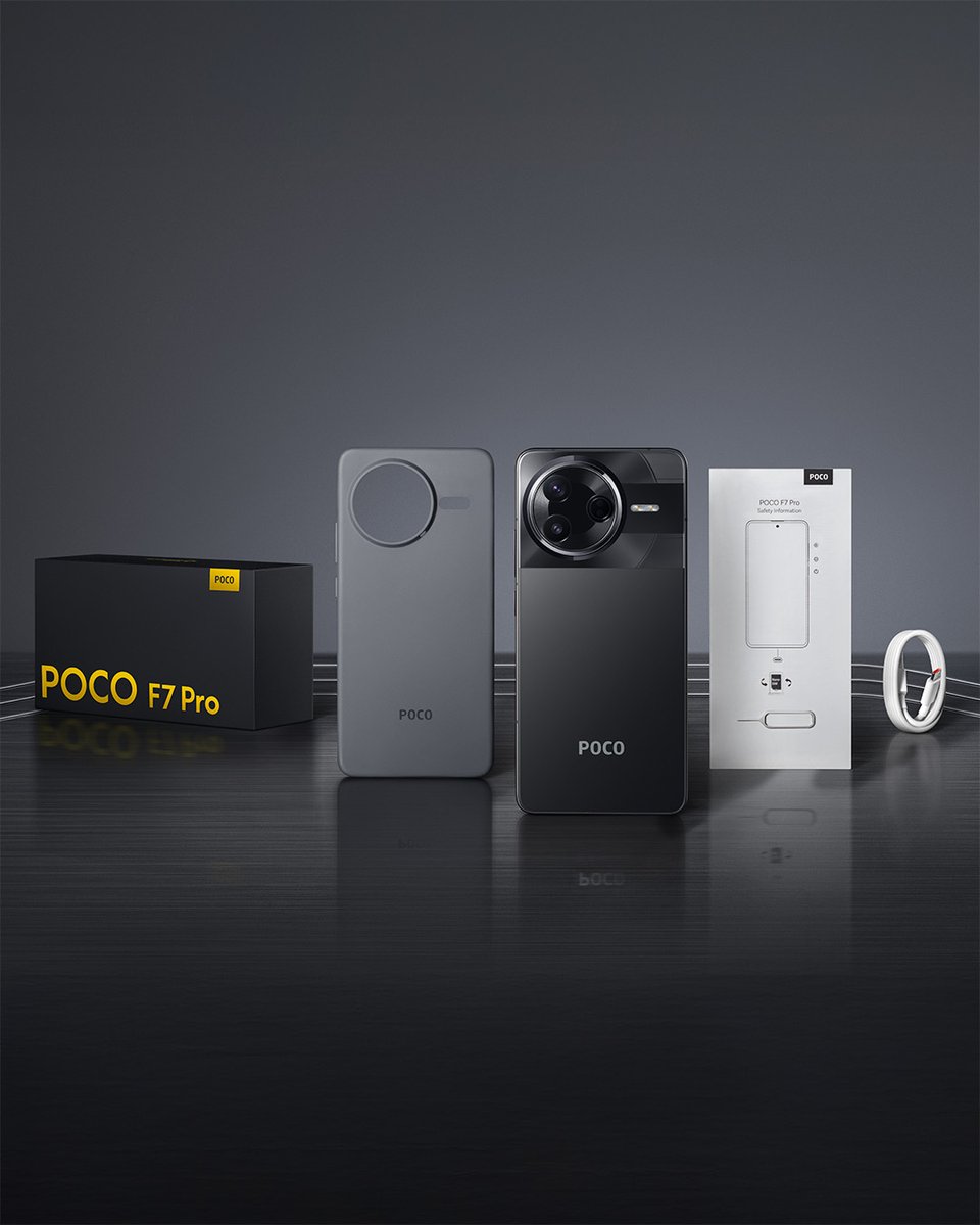 POCOespana's tweet photo. 📦 Desempaqueta el futuro con la serie #POCOF7 💥 Rendimiento de gama alta se une a una artesanía premium, todo en una sola caja. 

Descubre más: https://t.co/H30irmqKit

#POCOF7Pro #POCOF7Ultra https://t.co/6j5B4Kakg0