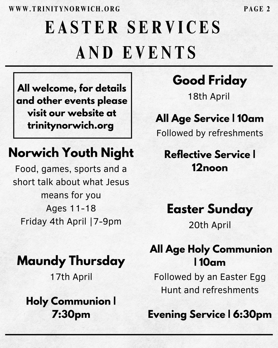 Holy Trinity Norwich tweet media