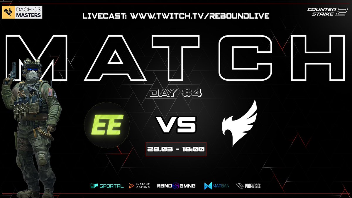 Rebound Gaming (@reboundcomgg) on Twitter photo Ein Wunderschรถner und sonniger Freitag und heute gibt es ein Banger von einem Match in der <a href="/dachcs/">DACH CS Masters</a> Masters - Division 3.
<a href="/EdelEsports/">Edel eSports</a> vs. <a href="/infesports_gg/">INF Esports</a>
๐๏ธ <a href="/faviidgg/">Faviid ๐ด๓ ง๓ ข๓ ท๓ ฌ๓ ณ๓ ฟ</a>
๐๏ธ 28.03.2025 - 18:00 Uhr
๐บ twitch.tv/reboundlive
TUNE IN!!! ๐ฅ๐ฅ๐ฅ Ein Wunderschรถner und sonniger Freitag und heute gibt es ein Banger von einem Match in der <a href="/dachcs/">DACH CS Masters</a> Masters - Division 3.
<a href="/EdelEsports/">Edel eSports</a> vs. <a href="/infesports_gg/">INF Esports</a>
๐๏ธ <a href="/faviidgg/">Faviid ๐ด๓ ง๓ ข๓ ท๓ ฌ๓ ณ๓ ฟ</a>
๐๏ธ 28.03.2025 - 18:00 Uhr
๐บ twitch.tv/reboundlive
TUNE IN!!! ๐ฅ๐ฅ๐ฅ