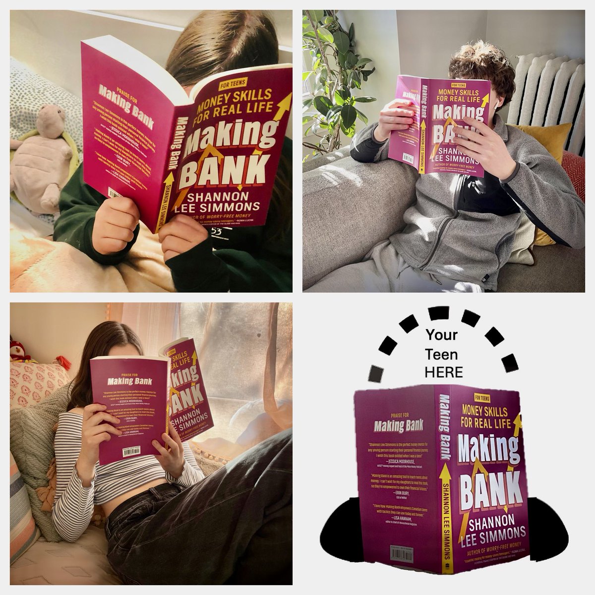 New School Finance (@nschoolfinance) on Twitter photo Some advanced copies of MAKING BANK by <a href="/shanleesimmons/">Shannon Lee Simmons, CFP</a> have landed, to some glowing reviews! 💫
"She can't put it down!"
"He's into it."
"She asked me if I filed my taxes yet..."
Snag a copy for the tween/teen in your life at ➡️ bit.ly/makingbankread.
#makingbankread Some advanced copies of MAKING BANK by <a href="/shanleesimmons/">Shannon Lee Simmons, CFP</a> have landed, to some glowing reviews! 💫
"She can't put it down!"
"He's into it."
"She asked me if I filed my taxes yet..."
Snag a copy for the tween/teen in your life at ➡️ bit.ly/makingbankread.
#makingbankread