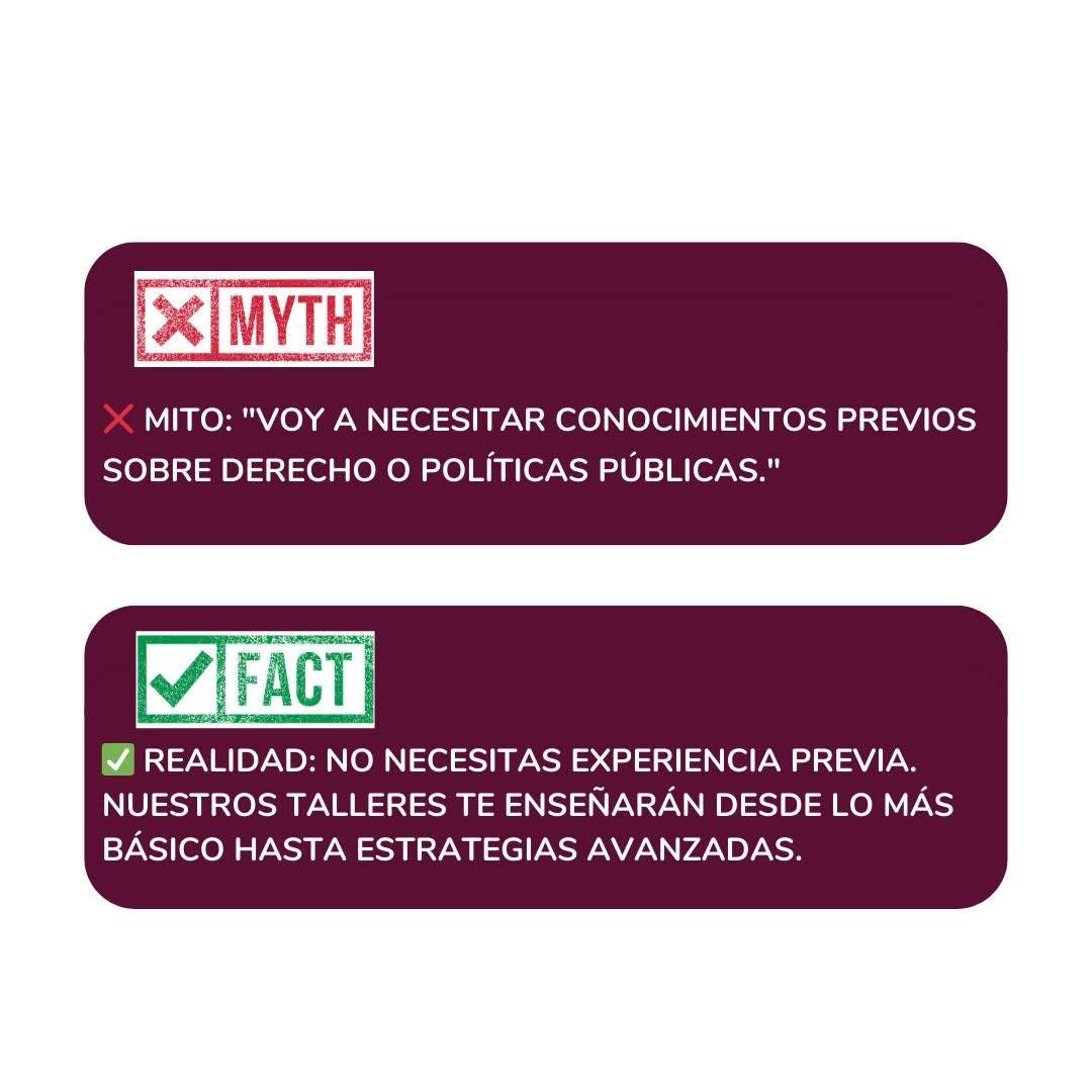 UPRResLaw's tweet photo. Te aclaramos algunos mitos sobre nuestra certificación

🔥 No te quedes fuera por estos mitos. Prepárate para transformar tu comunidad.

📌 Regístrate hoy en nuestra certificación, comenzamos mañana: https://t.co/qtDJ8qWoIs