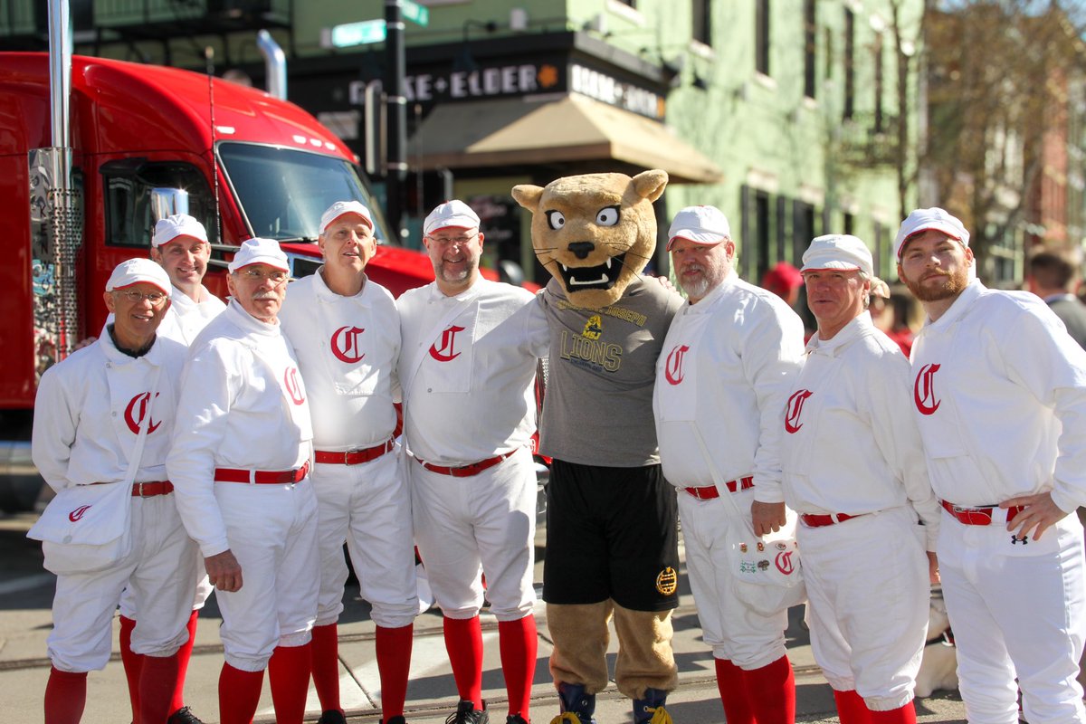 Mount St. Joseph University (@mountstjosephu) on Twitter photo Nobody does opening day like Cincinnati! ❤️⚾️
We had an amazing day celebrating at the parade with MSJ students, faculty, and our community. Here’s to a great season ahead for the <a href="/Reds/">Cincinnati Reds</a> ! Nobody does opening day like Cincinnati! ❤️⚾️
We had an amazing day celebrating at the parade with MSJ students, faculty, and our community. Here’s to a great season ahead for the <a href="/Reds/">Cincinnati Reds</a> !