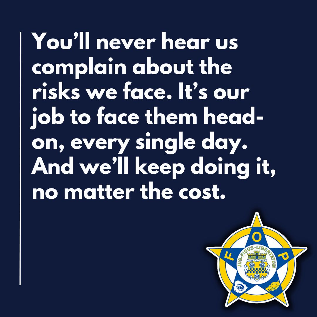 We don’t complain about the risks. We face them head-on, every day. It’s part of the job, and we’ll keep doing it, no matter the cost. 

#ProtectAndServe #DutyCalls