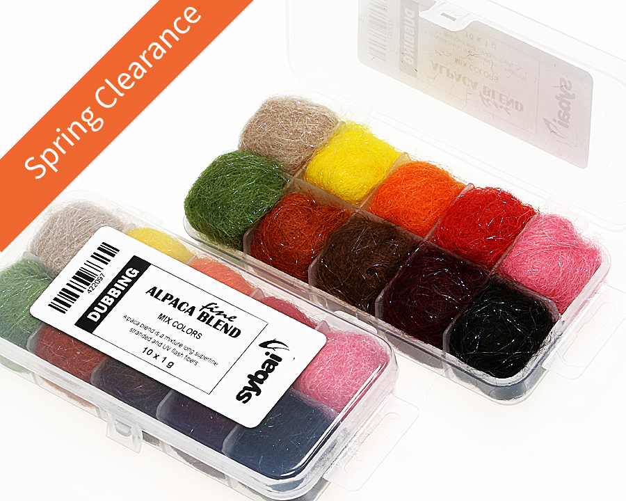 Was £15 now £12 This Alpaca blend is a mixture long superfine stranded and UV flash fibers dubbing...

Many more discounted products like this one at:
scottieproducts.co.uk/clearance/

#flyfishing #flytying #scottieproducts