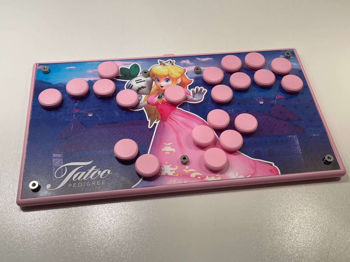 GRAMControllers's tweet photo. y’all need to feast your eyes on this!! 🍑👑

an absolutely incredible custom GRAM Slim build by @TatooPedigree — made possible through our open-source GitHub! 🎨🛠️ we’re obsessed 😭👇 https://t.co/X6sBgAWb30