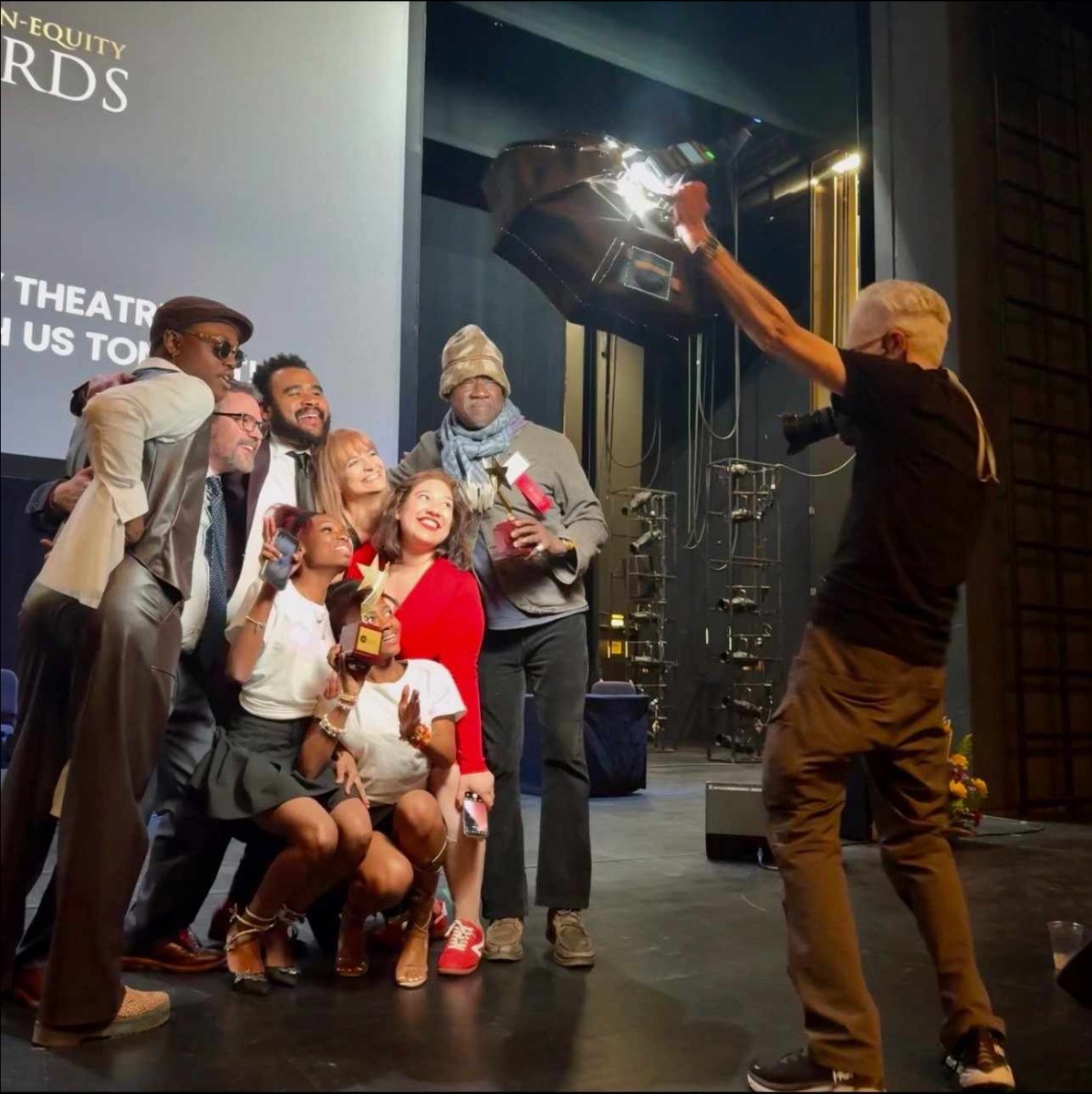 Theatre Y Wins 2 Jeff Awards for RHINOCEROS! Congratulations Bide Akande and Marvin Tate!! NEW SWERVES coming April 4th and every Friday after!- mailchi.mp/theatre-y/jeff…