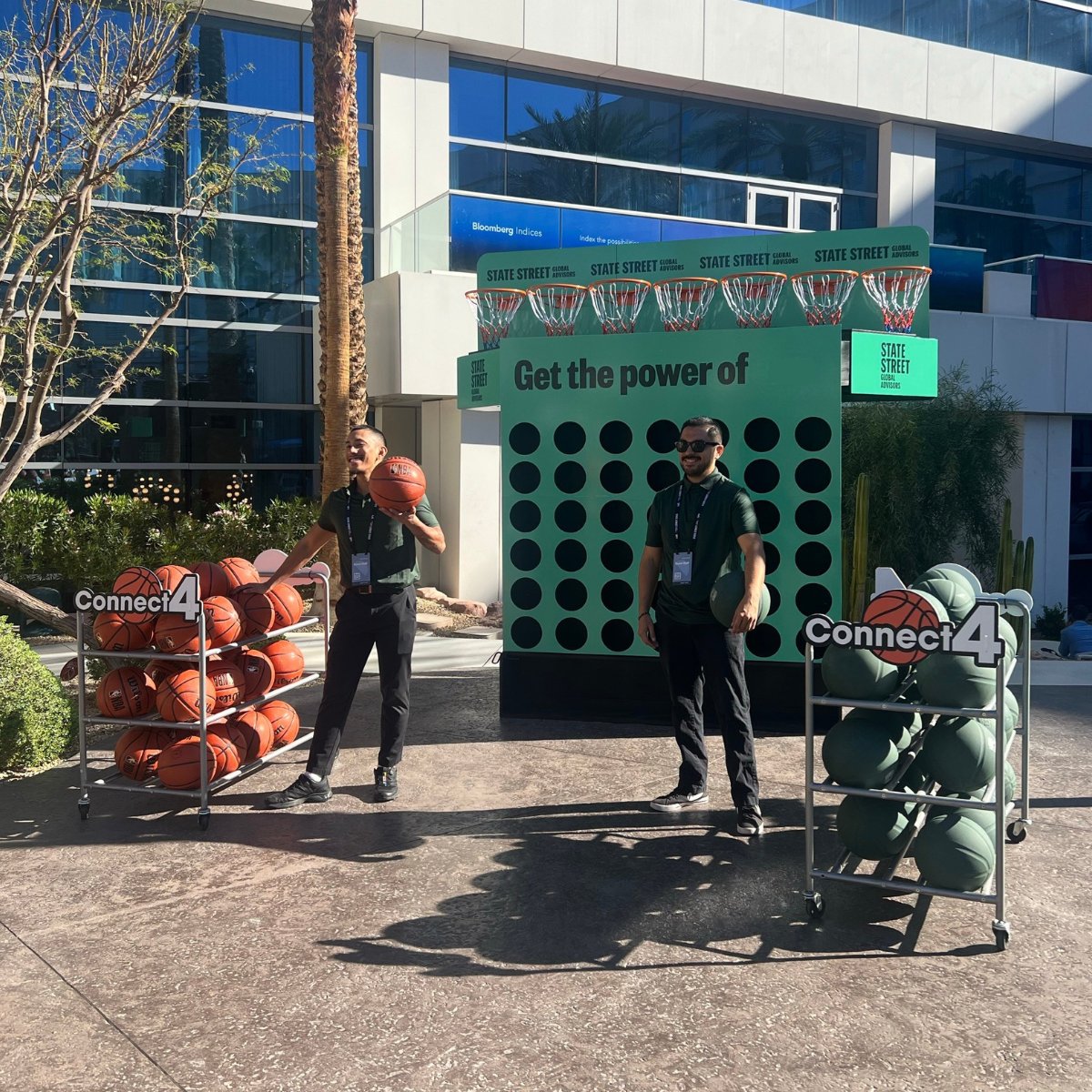 What a week at @ExchangeETF 2025! Thanks to all who dropped by our booth to chat with the team, watched our sessions on the mainstage, and joined us on the event lawn to compete 🏀 for a cause.