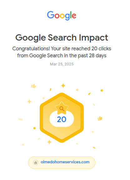 creativejoe101's tweet image. 🚀 Reality Check: When good becomes TOO good!
Client overwhelmed with leads! 📈
20 Google clicks in 28 days
Custom site + organic content = TOO MANY CALLS
Sometimes success is TOO successful 😅
#SmallBizProblems
You could be next! 
learn more: rfr.bz/tc98f9e
