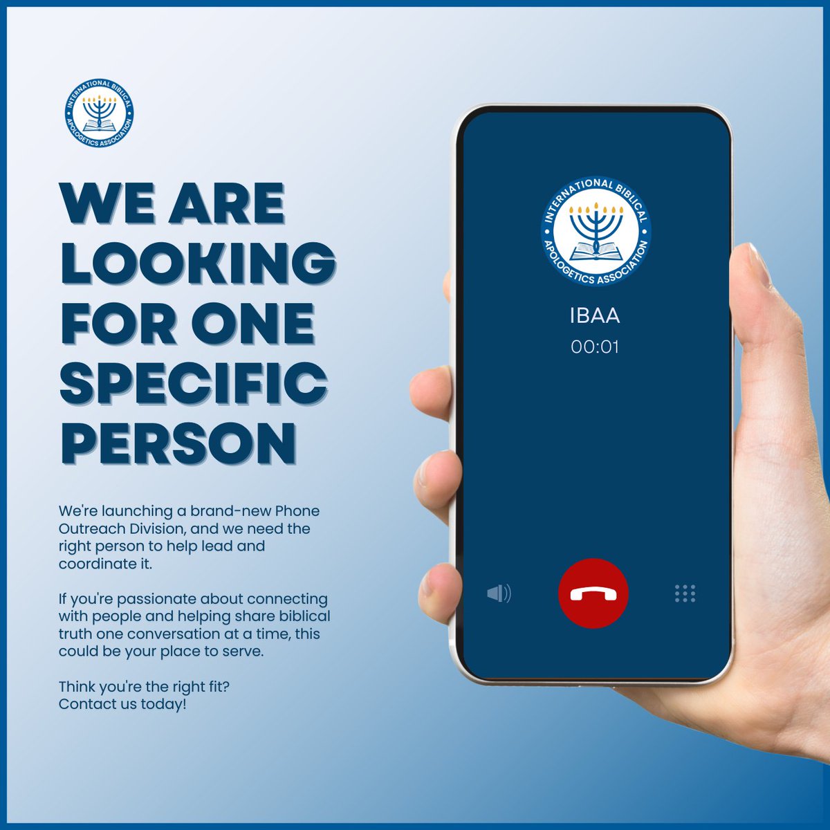 BibleApologist_'s tweet image. 📣 The IBAA is excited to launch a new division focused on outreach—connecting with supporters, seeking speaking opportunities, partnering with institutions, and more.
.
Subscribe | Follow | Share
.
.
For more information, or to donate, visit bibleapologist.org
.
#ibaa