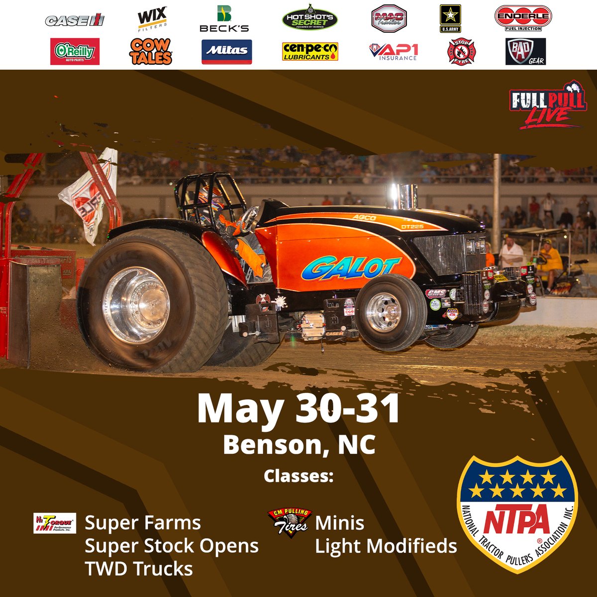 Get ready for the Mule City 300—where raw horsepower, roaring engines, and unstoppable machines push the limits in one of the most electrifying truck and tractor pulls of the year! Just 2 months away! #tractorpulling #mulecity300