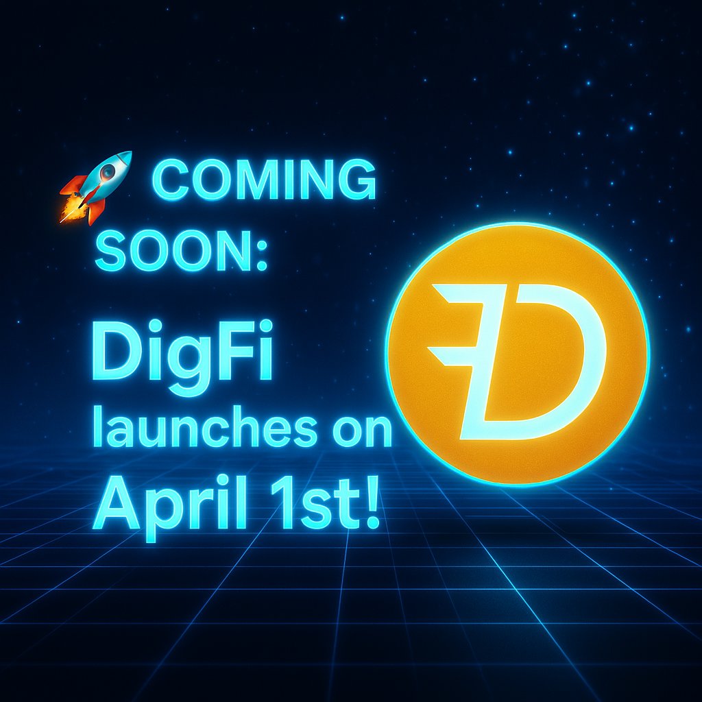 D1gfi's tweet photo. 🚀 Coming Soon: DigFi launches on April 1st!
The future of decentralized mining starts here.
⛏️ Easy. Fast. Profitable.
Don’t miss the beginning of something big.
#DigFi #CryptoMining #Web3 #LaunchAlert https://t.co/RSgfEfGBwa