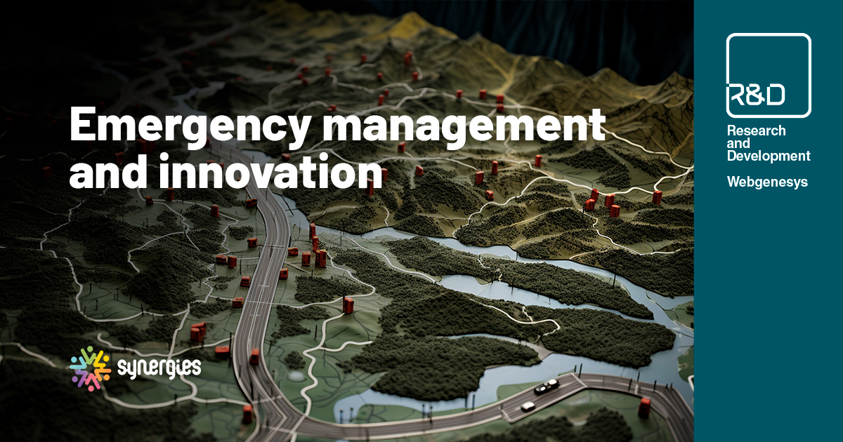 Webgenesys (@webgenesys) on Twitter photo R&D WEBGENESYS
🇬🇧R&D team is involved in the <a href="/Synergies_proj/">Synergies Project</a>, funded by the Horizon Europe Programme, working on a tool for tailored early warning messaging.
Learn more about emergency management in our article: shorturl.at/210f7 R&D WEBGENESYS
🇬🇧R&D team is involved in the <a href="/Synergies_proj/">Synergies Project</a>, funded by the Horizon Europe Programme, working on a tool for tailored early warning messaging.
Learn more about emergency management in our article: shorturl.at/210f7