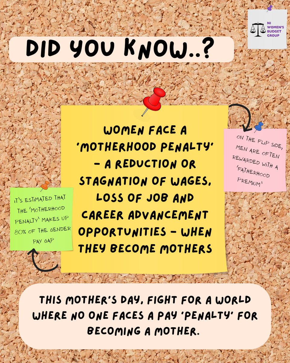 This Mother's Day and every day, we advocate for a world without a gender pay gap ✊