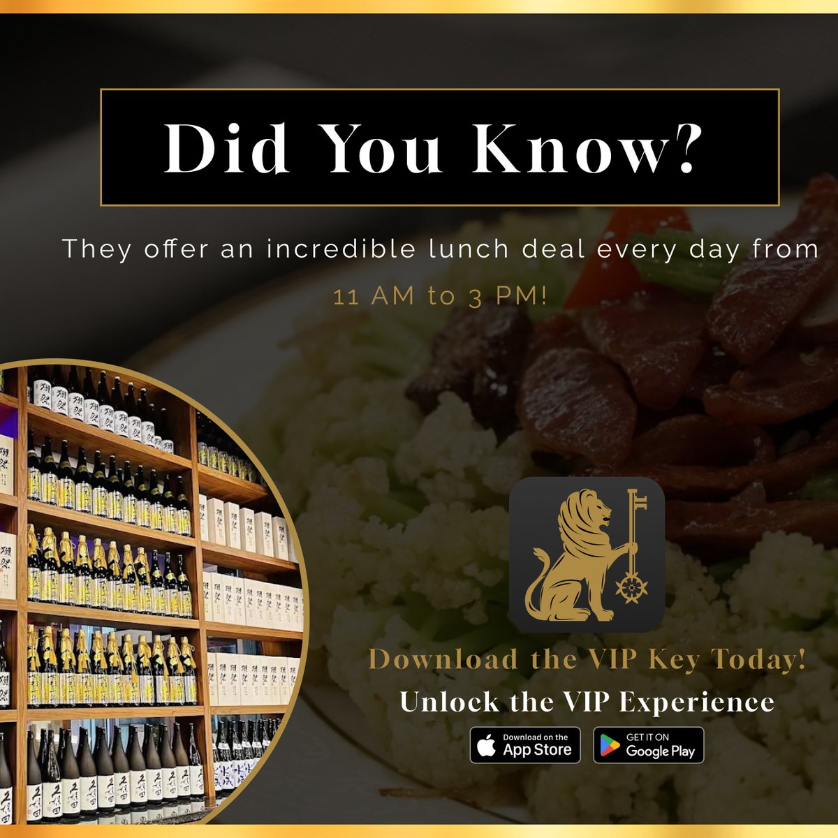 VipKeyClub's tweet image. Visit @ksquaredmansion and try their fusion of northern and southern Chinese flavors!! 🍛🍢🥣

With AYCE seafood, and much more you'll leave feeling full and satisfied every time. 🤤

What will you unlock? 🔓

Link in bio or visit vipkeyclub.com