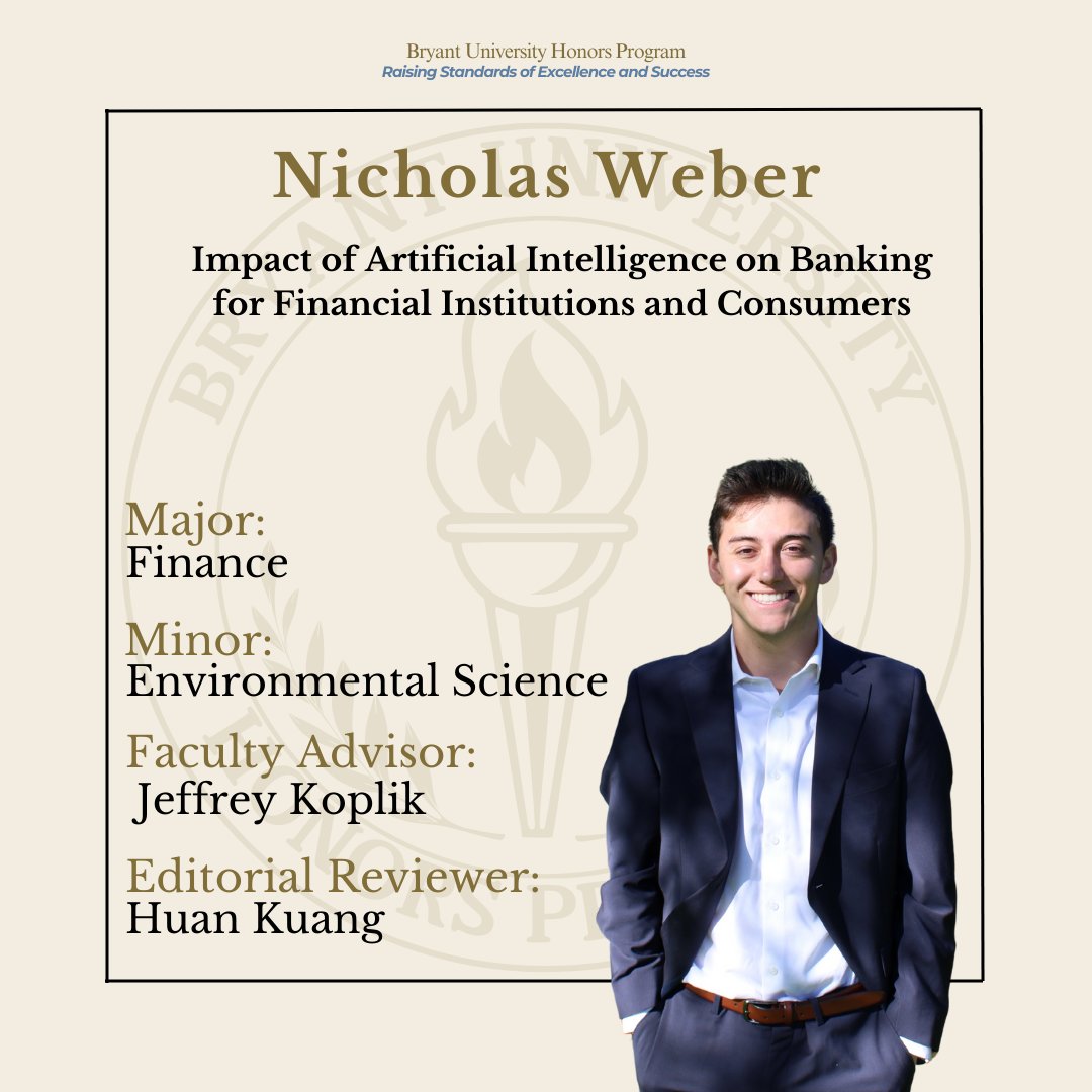 Senior Honors Student Nicholas Weber will be presenting his thesis on Wednesday, April 2nd at 4:45 pm in AIC Room 118.