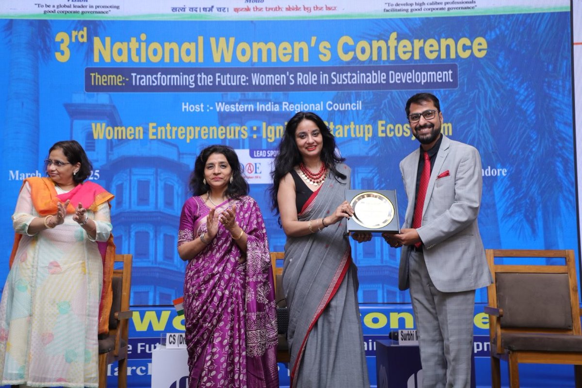 #ICSIWomensConference Third Technical Session on Women #Entrepreneurs: Igniting #Startup Ecosystem