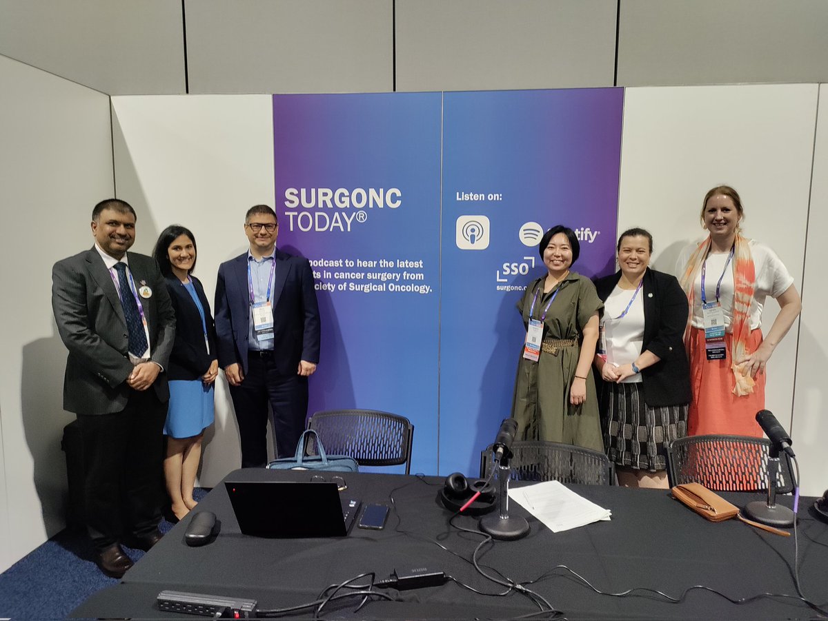 Gabrielle van Ramshorst, MD FECSM FEBS FSSO (@gabriellevanram) on Twitter photo The International Committee of the <a href="/SocSurgOnc/">Society of Surgical Oncology</a> in action, interviewing former recipients of the International Career Development Exchange Program for our podcast series! Jeongshin An Rajkumar Seenivasagam Marco Fiore with <a href="/ShrutiZaveriMD/">Shruti Zaveri, MD MPH</a> #SSO2025 The International Committee of the <a href="/SocSurgOnc/">Society of Surgical Oncology</a> in action, interviewing former recipients of the International Career Development Exchange Program for our podcast series! Jeongshin An Rajkumar Seenivasagam Marco Fiore with <a href="/ShrutiZaveriMD/">Shruti Zaveri, MD MPH</a> #SSO2025