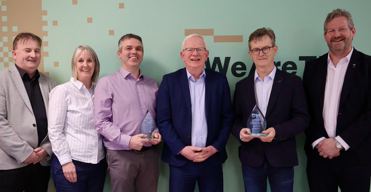 TUS - Research, Development & Innovation (@tus_rdi) on Twitter photo On Friday we bestowed the 2nd annual 'Outstanding Contribution to Research in <a href="/TUS_ie/">Technological University of the Shannon</a>' #TUSResearchWeek award, to Dr Brian Lee & Dr Declan Devine for their extraordinary achievements & unwavering dedication to advancing knowledge in their respective fields #ResearchAtTUS On Friday we bestowed the 2nd annual 'Outstanding Contribution to Research in <a href="/TUS_ie/">Technological University of the Shannon</a>' #TUSResearchWeek award, to Dr Brian Lee & Dr Declan Devine for their extraordinary achievements & unwavering dedication to advancing knowledge in their respective fields #ResearchAtTUS