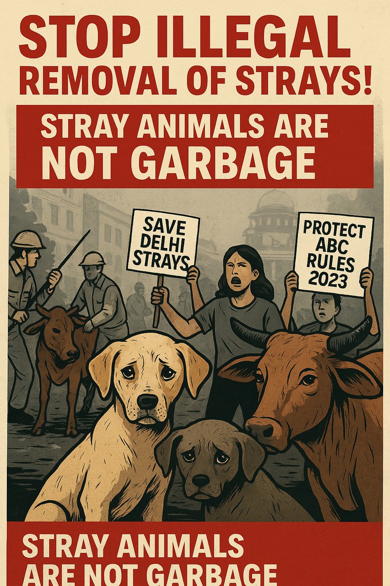 #ShameOnYouDelhi
#StopCrimeAgainstAnimals
.
business-standard.com/amp/india-news…
.
**DELHI CM ORDERS REMOVAL OF CATTLE AND DOGS**
ALL ORGANIZATIONS MUST JOIN HANDS TO SEND LEGAL NOTICES TO DELHI GOVT. THEY ARE IN CONTEMPT AND UNLESS STOPPED NOW WILL REMOVE ALL DOGS BEFORE WE KNOW AND REALIZE