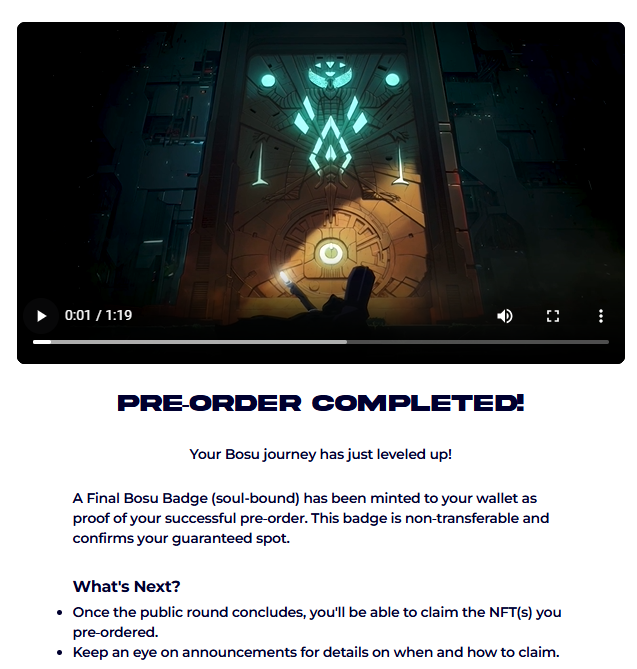 I've locked in my pre-order. AGAINST ALL ODDS. <a href="/finalbosuX/">Finalbosu</a>