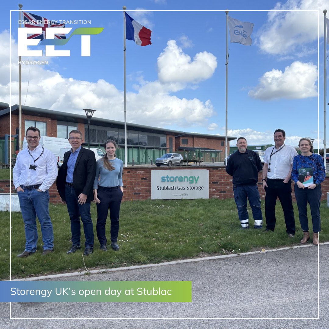 Great day at <a href="/StorengyUK/">StorengyUK</a> exclusive open day at Stublach, the UK’s largest onshore gas storage site. Storengy is planning to expand the site to safely store hydrogen to support the EET Hydrogen and <a href="/HyNetNW/">HyNet</a> infrastructure network, shaping the North West’s energy system of tomorrow