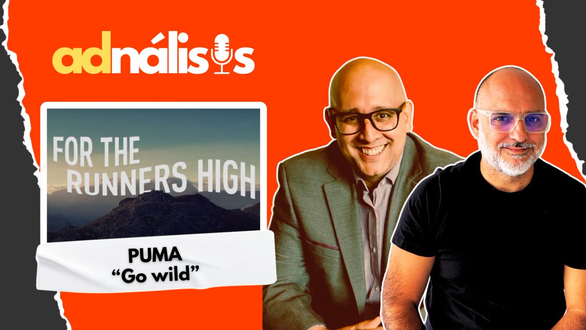 🆕 ¡Atención runners! 🔥 ¡Nuevo capítulo de Adnálisis! 🚀 Hoy analizamos la campaña "Go Wild" de Puma 🐆
.
👉 No te lo pierdas, dale play y suscríbete al canal para más contenido como este: youtube.com/watch?v=wa2NuV…
.
.
#Adnalisis #Peru #creatividad