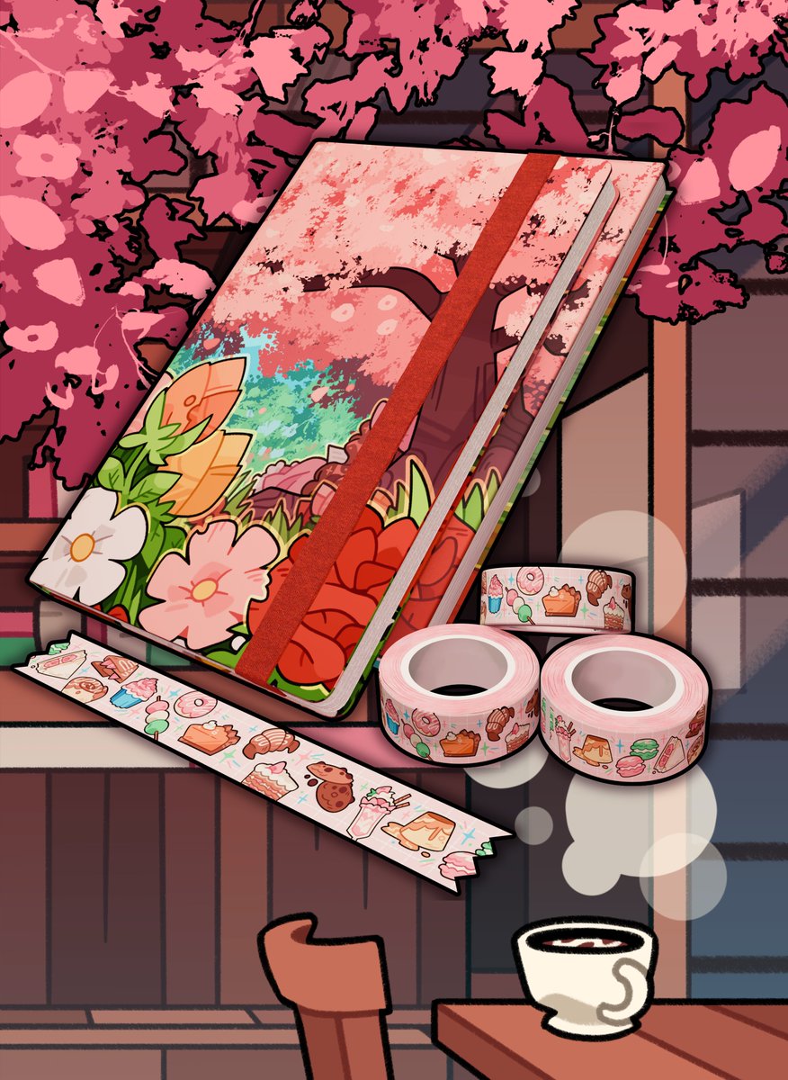 My store is now OPEN! 🍨🍡🍰

I have custom made acrylic charms, notebooks, and washitape! Preorders are open for 2 weeks so get them while they're hot :)

cherrifire.store